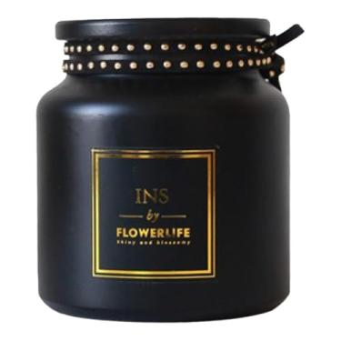 Imagem de Kuntesetty Vaso de Vidro, Vaso de Planta Hidropônica, Vaso Decorativo, Arranjo Floral, Vaso de Flores, Vaso de Botões para Plantas de Interior, Quarto, Mesa de T, Cinto Preto 10x11,5cm