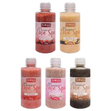 Imagem de Sais De Banho Aromáticos 250G Pau Brasil, Frutas Vermelhas