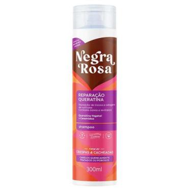 Imagem de Negra Rosa Queratina Shampoo, 300ml
