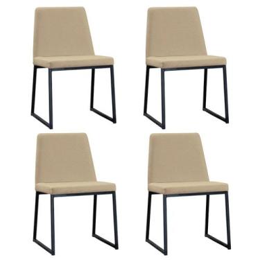 Imagem de Kit Quatro Cadeiras Yanka - Daf Mobiliário