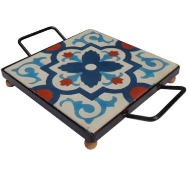 Imagem de Descanso de Panela Apoio De Mesa Ladrilho Hidráulico (A2)