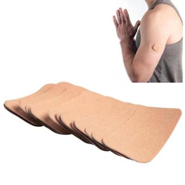 Imagem de Adesivo Para Proteger Sensor Libre Freestyle Glicemia 10 Und - Bege - 