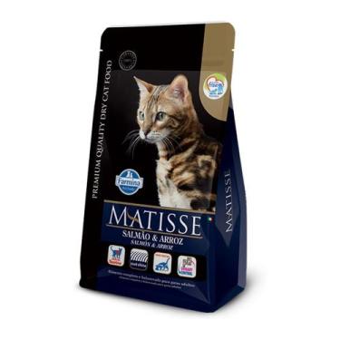 Imagem de Ração Seca Matisse Salmão e Arroz para Gatos Adultos - 2kg