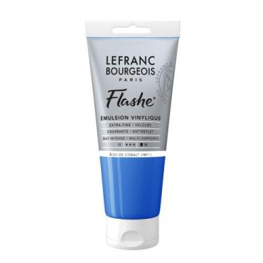 Imagem de Tinta Acrílica Flashe Lefranc 80ml 064 Cobalt Blue Hue - Lefranc Bourg