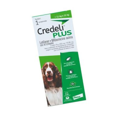 Imagem de Credeli Plus Elanco para Cães de 11 a 22 kg - 1 Comprimido