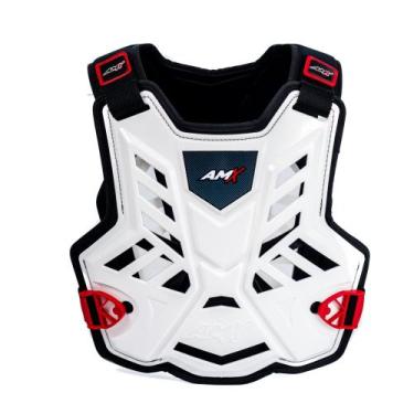 Imagem de Colete Amx Control Trilha Motocross, Branco, Preto