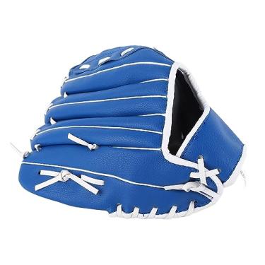 Imagem de Luva de Softball Luvas de Plutônio Material Mitt Luvas de Beisebol Luva Azul Luva Tratamentos de Luva