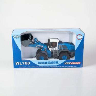 Imagem de Miniatura pa carregadeira chb store colecionavel, Azul