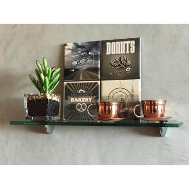 Imagem de Prateleira de Vidro Temperado Vivre - La vie