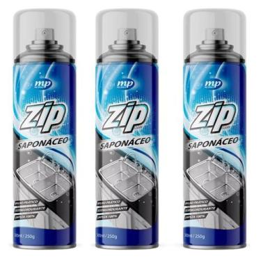 Imagem de Kit 3 Saponáceo Zip Clean 300ml - My Place