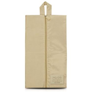 Imagem de Bolsa Porta Calçados Estampa Lisa Jacki Design Bege
