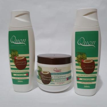 Imagem de Kit COCONUT QUON COSMETICOS - QUON COSMETICOS PROFESSIONAL
