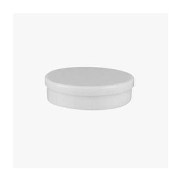 Imagem de Kit 10 Latinhas Pote Mint To Be Plástica Branco Lembrancinha 5x1cm - R