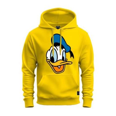 Imagem de Moletom Confortável Algodão Premium Estampado Unissex Pato Donald - Su