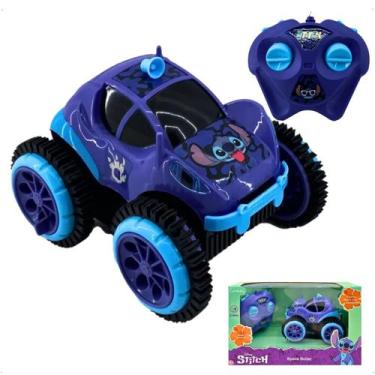 Imagem de Carrinho De Controle Remoto Disney Stitch Space Roller Candide 3251