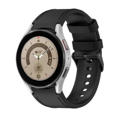 Imagem de Pulseira Silicone material sintético para Watch5 Pro 45 SM-R920 - Gené