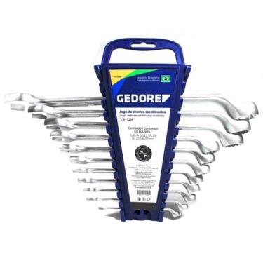 Imagem de Jogo de Chaves Combinadas com 11 peças 6 MM a 22 MM - Gedore 002602 
