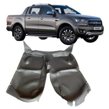 Imagem de Revestimento Assoalho Verniz Ford Ranger Dupla 2013 A 2022 - MANOS TAP