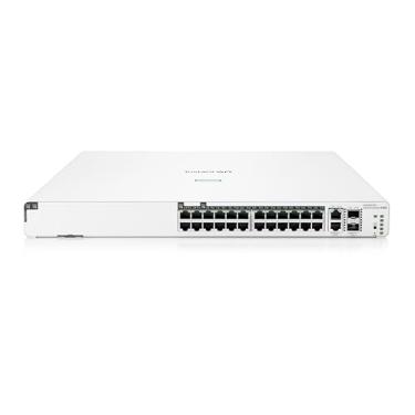 Imagem de Aruba Instant On 1960 24 portas Gb Classe 4 PoE | 4 portas Classe 6 PoE Smart Switch (370W) - 24x 1G | 2X SFP+ | 2X 10GBase-T (JL807A#ABA)