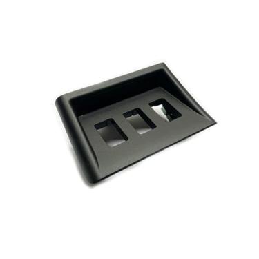 Imagem de Ormaxauto Caixa de interruptor de console central inferior Ormax para Porsche 911 993 C2 C4 RS Turbo 99363207114, preto