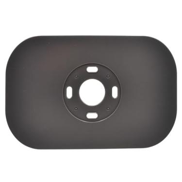 Imagem de MODERN WAVE - Capa para Imperfeições Na Placa de Parede Do Termostato Google Nest, Pacote com 1 Unidade (Retangular, Cinza)