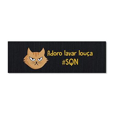 Imagem de Beek Geek's Stuff Tapete de Cozinha 1,25x0,40cm - GATO RABUGENTO (#SQN)