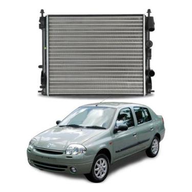 Imagem de Radiador Agua Visconde Clio Sedan 1.6 16v Sem Ar 2000 A 2002