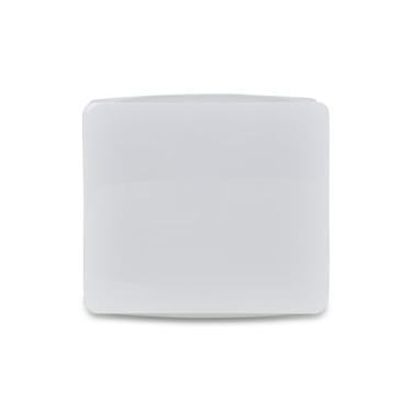 Imagem de Placa 4X4 Cega Com Suporte Branca Miluz S3B27500, Schneider Electric