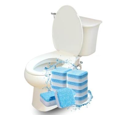 Imagem de Kit 6 Pastilha Rende 3 Meses Higienização Vaso Sanitário, Pia, Banheir