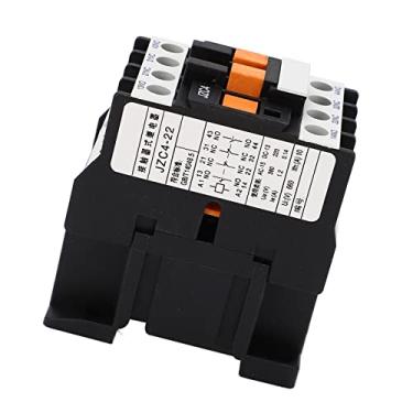 Imagem de Contator CA Trifásico de 2 Pólos 2NO 2NC, Design Portátil para Distribuição de Energia, Caixa de Plástico de Engenharia (380V)