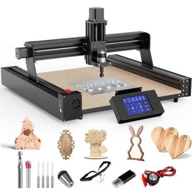 Imagem de Fresadora CNC Twotrees, máquina CNC de 3 eixos totalmente em metal TTC450, área de trab...