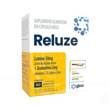 Imagem de Reluze Gebio 60 Caps Luteina + Zeaxantina Cobre e Zinco - GBIO