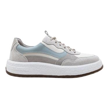Imagem de Tênis Democrata Feminino Drake Pulse 618104 Off White/Azul