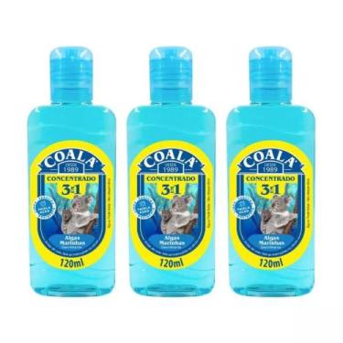 Imagem de Kit Com 3 Desinfetante Concentrado Coala 120ml Algas Marinhas
