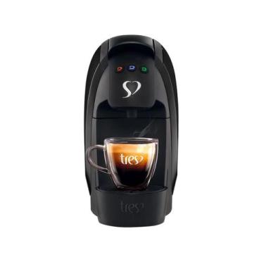 Imagem de Cafeteira Expresso TRES Luna Preta , Preto, 110V