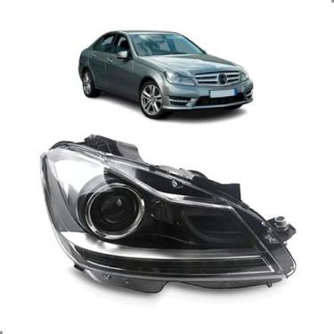 Imagem de Farol c180 2012 a 2015 com xenon - SP ACESSÓRIOS, Direito