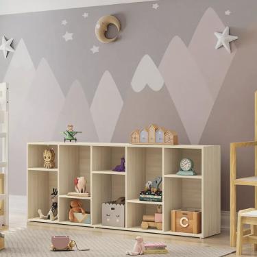Imagem de Estante Infantil Montessoriana com 10 Nichos Casatema