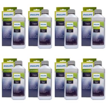 Imagem de Kit 8 Descalcificante P/ Máquinas Café Philips Saeco 250ml