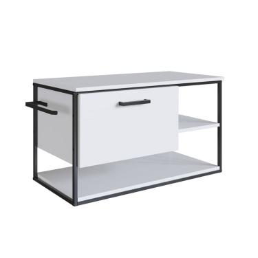 Imagem de Armário Gabinete de Parede para Banheiro P1007 Branco