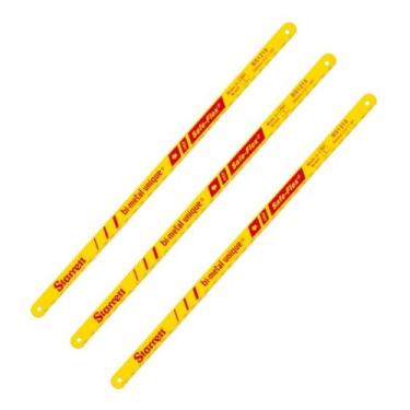 Imagem de Serrinha Starrett Bi-metal 18d Metais Madeira Pvc Aço 3 Uni