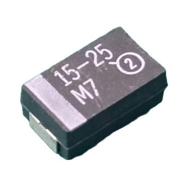 Imagem de 10x Capacitor Tantalo 15uf/25v 10% Smd Case D 4,3x7,3mm