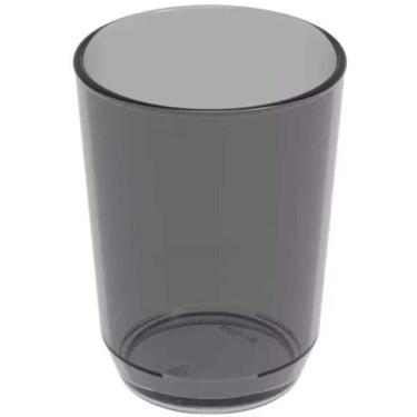 Imagem de 48 Copos Crippa 500ml Plástico Fumê Suco Água Bebidas Refeitórios Esco