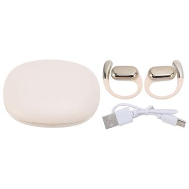 Imagem de Fones de Ouvido Sem Fio Amigáveis ​​para a Pele, Fones de Ouvido, Estéreo HiFi Com Estojo de Carregamento, Design de Gancho de Orelha Reduzindo Desconforto para Esportes,
