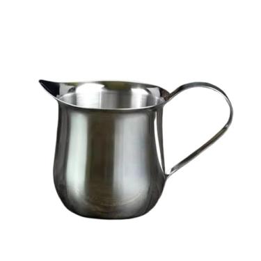 Imagem de Molheira Aço inoxidável pequeno copo de leite copo de leite moda café cerveja copo milkshake bico apontado copos milkshake Jarra de Molheira(Grande)