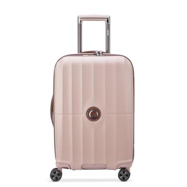Imagem de DELSEY Paris St. Tropez – Mala rígida expansível com rodas giratórias, rosa, Carry-on 21 Inch, Mala expansível St. Tropez Hardside com rodas giratórias