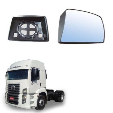Imagem de Vidro Retrovisor Auxiliar Volkswagen Constellation Ld - Globo