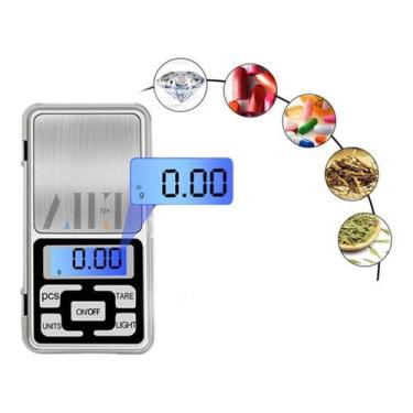 Imagem de Mini Balança Digital De Bolso E Alt Precisão 0,1g Até 500g - BMAX LEHO