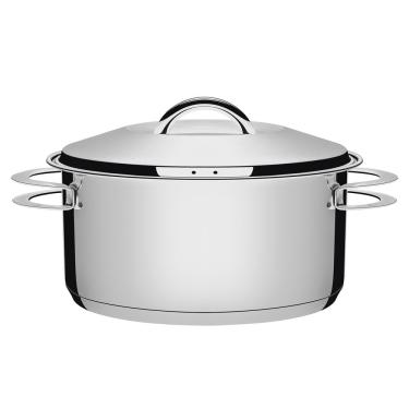 Imagem de Caçarola Rasa Tramontina Solar Inox - 28cm