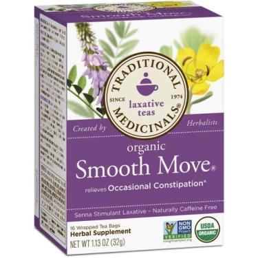 Imagem de Chá Traditional Medicinals Smooth Move Organic 16 sacos x 6