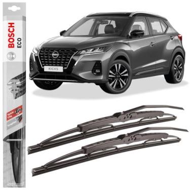 Imagem de Par Palheta Limpador Parabrisa Bosch ECO Para Nissan Kicks